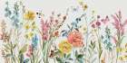 Wild Florals Field Art Print