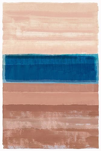 On the Blue Horizon II Art Print