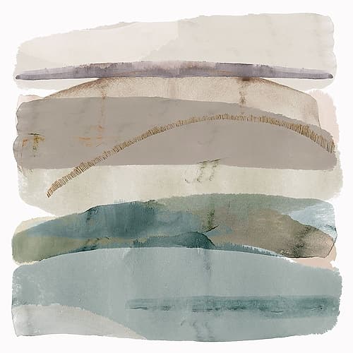 Seasalter Cliffs III Art Print