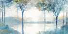 Blue Forest Lookout I Art Print