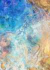 Oceanic Gold II Art Print