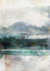 Terra Blue Mountain Art Print