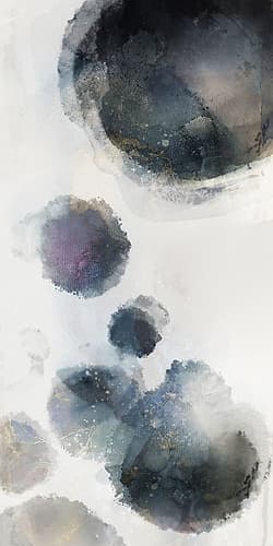 Blue Dynamics I Minimalist Print