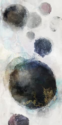 Blue Dynamics II Art Print