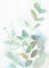 Verdant Wisps I Art Print