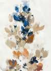 Wave of Blue Florals II Art Print