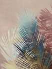 Muted Palms in Shadow and Light Art Print