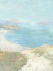 Tranquil Coastline Under Soft Skies Art Print