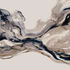 Flowing In Motion I Art Print