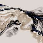 Flowing In Motion II Art Print