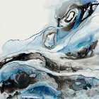 Swirls of Serenity Abstract Art Print