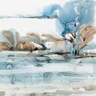 Winters Soft Embrace II Art Print