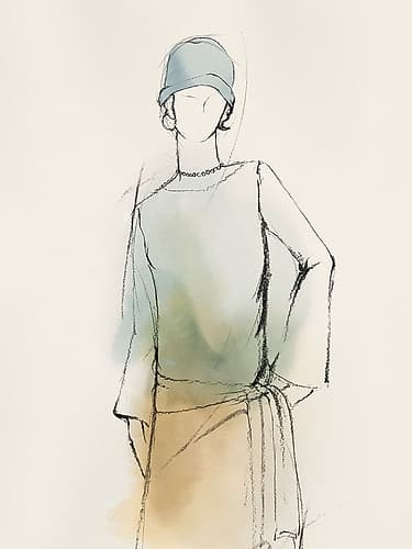 Fashion Girl II Art Print