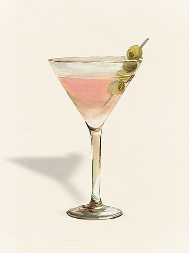 Margarita with Lime Slice Art Print