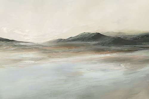 Tranquil Mountain Landscape Art Print