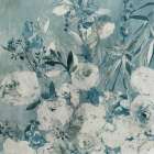 Azure Blossoms II Art Print by PI Studio