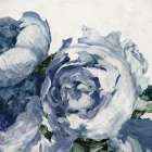 Blue Garden Glow Art Print by PI Studio