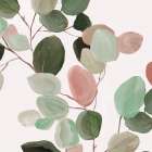 Delicate Pastel Botanical Harmony II Art Print by PI Studio