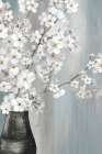 Blossoms in a Simple Vase I Art Print by PI Studio