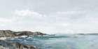 Coastal Tranquility Under Soft Skies Art Print by PI Studio