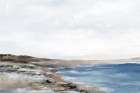 Coastal Serenity Under Vast Sky Art Print by PI Studio