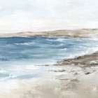 Tranquil Shoreline Reflections Art Print by PI Studio