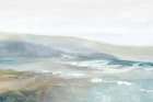 Misty Coastal Horizon Art Print by PI Studio