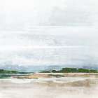 Peaceful Horizon Over Calm Landscape Art Print by PI Studio