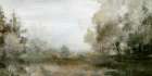 Misty Forest Morning Silence Art Print by PI Studio