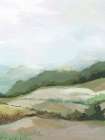 Rolling Hills Under Misty Sky Art Print by PI Studio