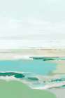 Gentle Tides on Tranquil Shores II Art Print by PI Studio