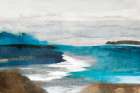 Oceanic Horizon at Dawns Edge Art Print by PI Studio