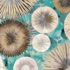 Circular Harmony on Turquoise Waters Art Print by PI Studio