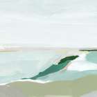 Calm Coastline in Soft Hues Art Print by PI Studio