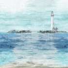 Lighthouse by Tranquil Waters Art Print by PI Studio