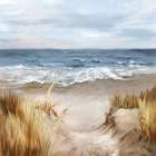 Pathway to the Oceans Edge Art Print by PI Studio