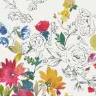 Vibrant Blooms on Canvas Art Print by PI Studio