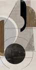 Geometric Harmony in Neutral Tones I Art Print by PI Studio