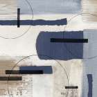 Geometric Harmony in Subtle Tones I Art Print by PI Studio