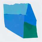 Cobalt Plane II Art Print