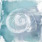 Nautical Whispers in Blue Hues III Art Print