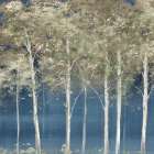 Whispering Trees Against Twilight I Art Print