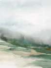 Misty Mountain Landscape View Art Print