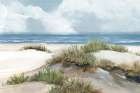 Coastal Serenity - Dunes and Sea Art Print