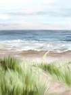Coastal Serenity with Rolling Waves I Art Print by PI Studio