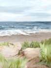 Coastal Serenity with Rolling Waves II Art Print by PI Studio