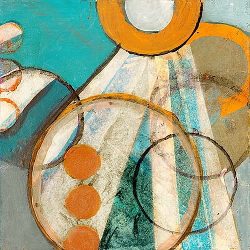 Contained Art Print by Marjolyn van der Hart