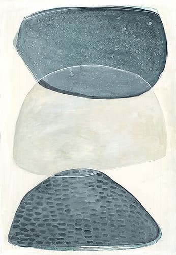 Dreams of Blue Art Print by Maya Woods