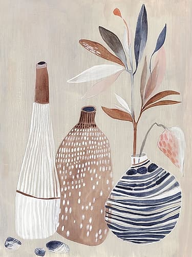 Summer Vase II Art Print