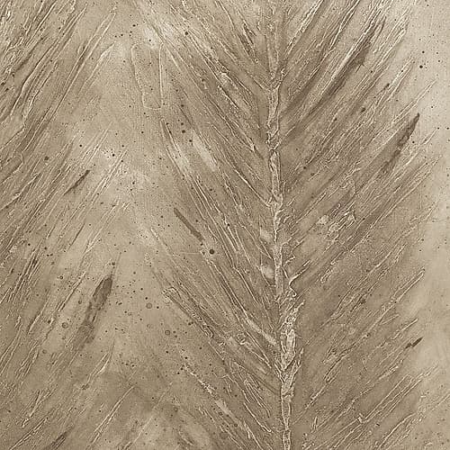 Golden Feathers III Decorative Print